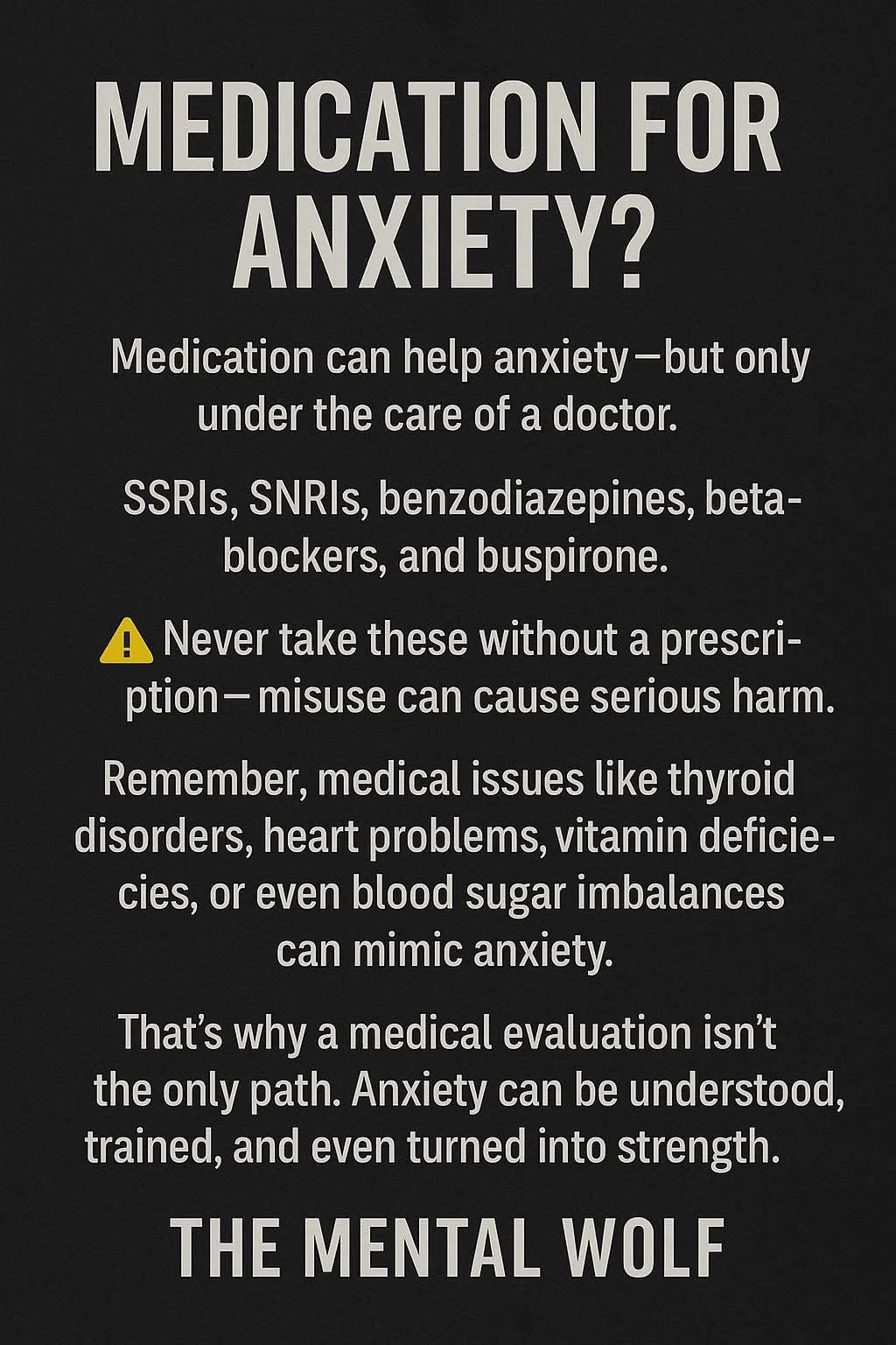 Walking With the Wolf: Understanding Anxiety and Finding Freedom