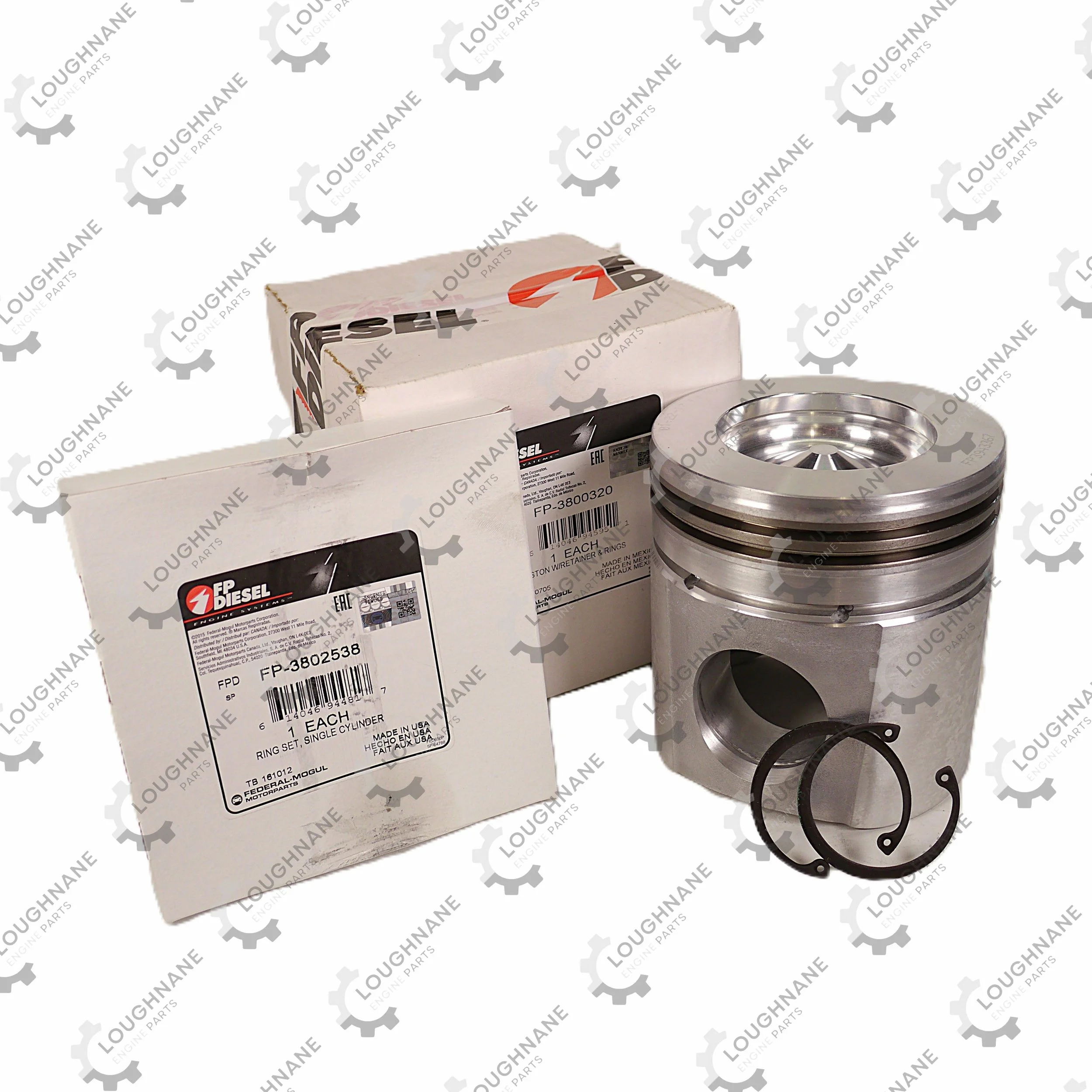 Piston Kit Cummins 8.3L 2V FP Diesel 3800320
