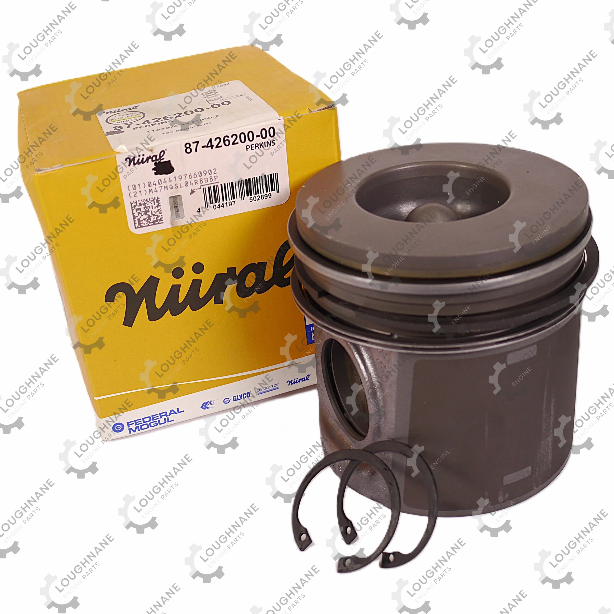 Perkins Piston Kit 105.0mm NURAL 87-426200-00