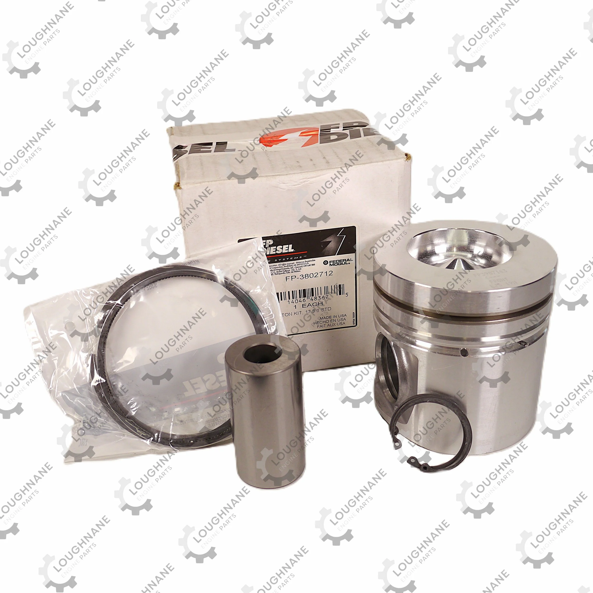 Cummins Piston Kit B Series FP Diesel 3802712