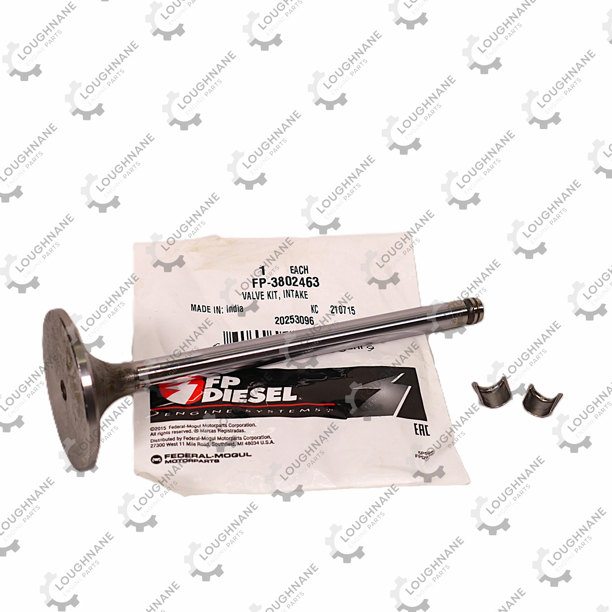 Inlet Valve Cummins C8.3 FP Diesel 3803463