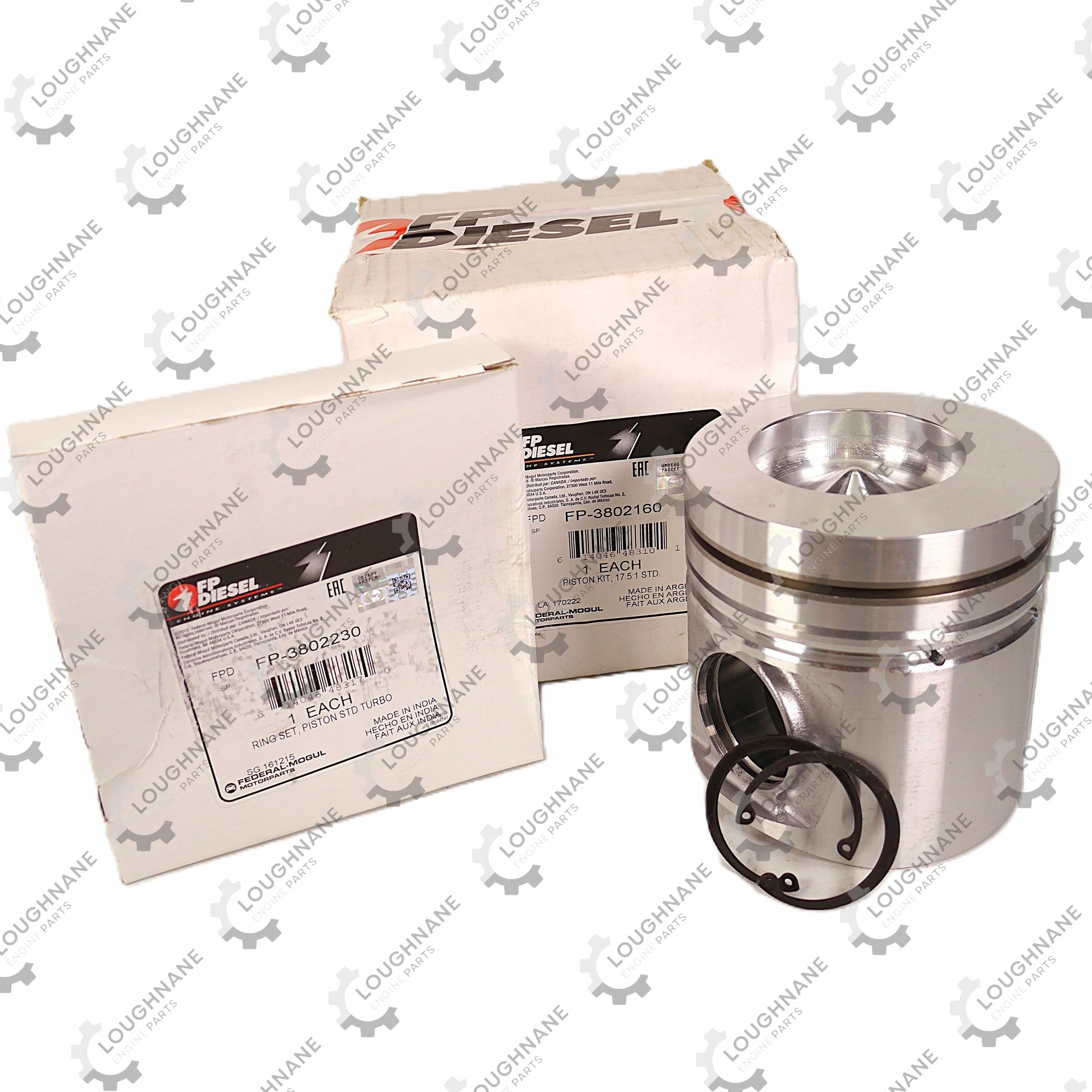 Cummins Piston Kit STD B Series FP Diesel 3802160