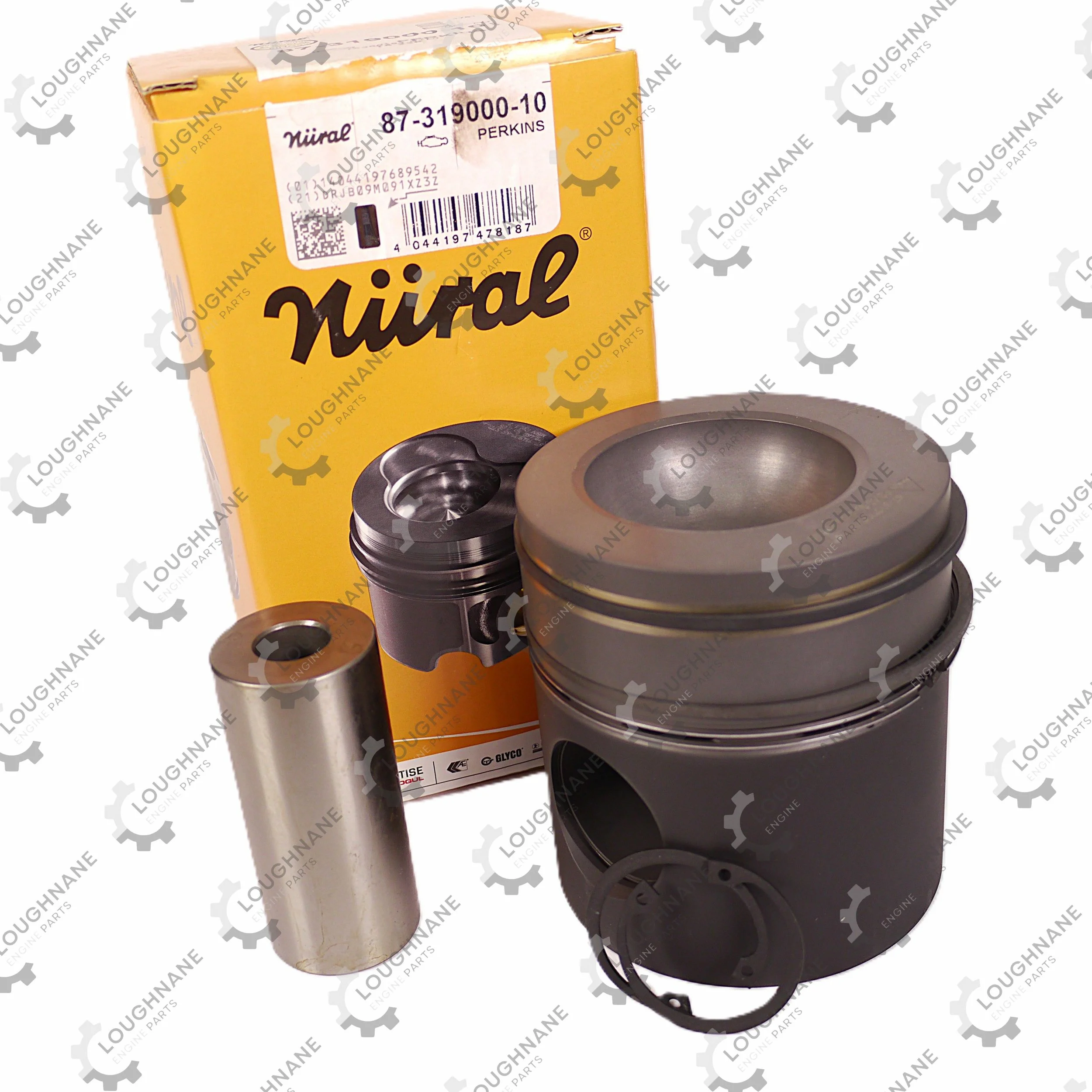 Perkins Piston Kit STD 236T NURAL 87-319000-10