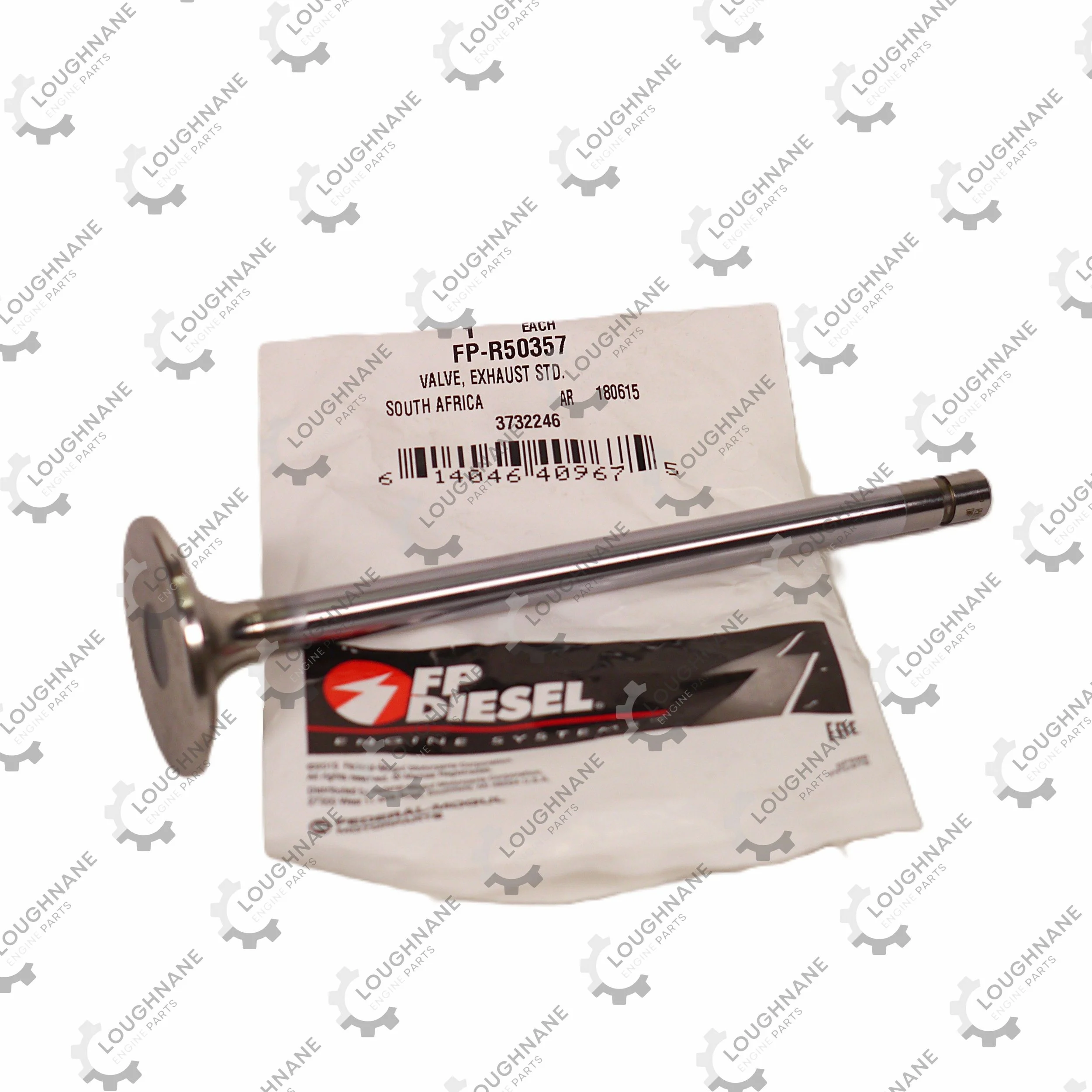 Exhaust Valve John Deere 6466 FP Diesel Maxi Force R50357