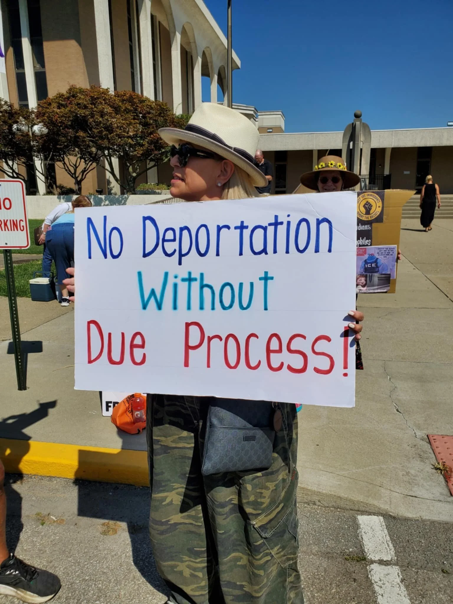 Protest for ICE Detainees in Southern Indiana, Clark County