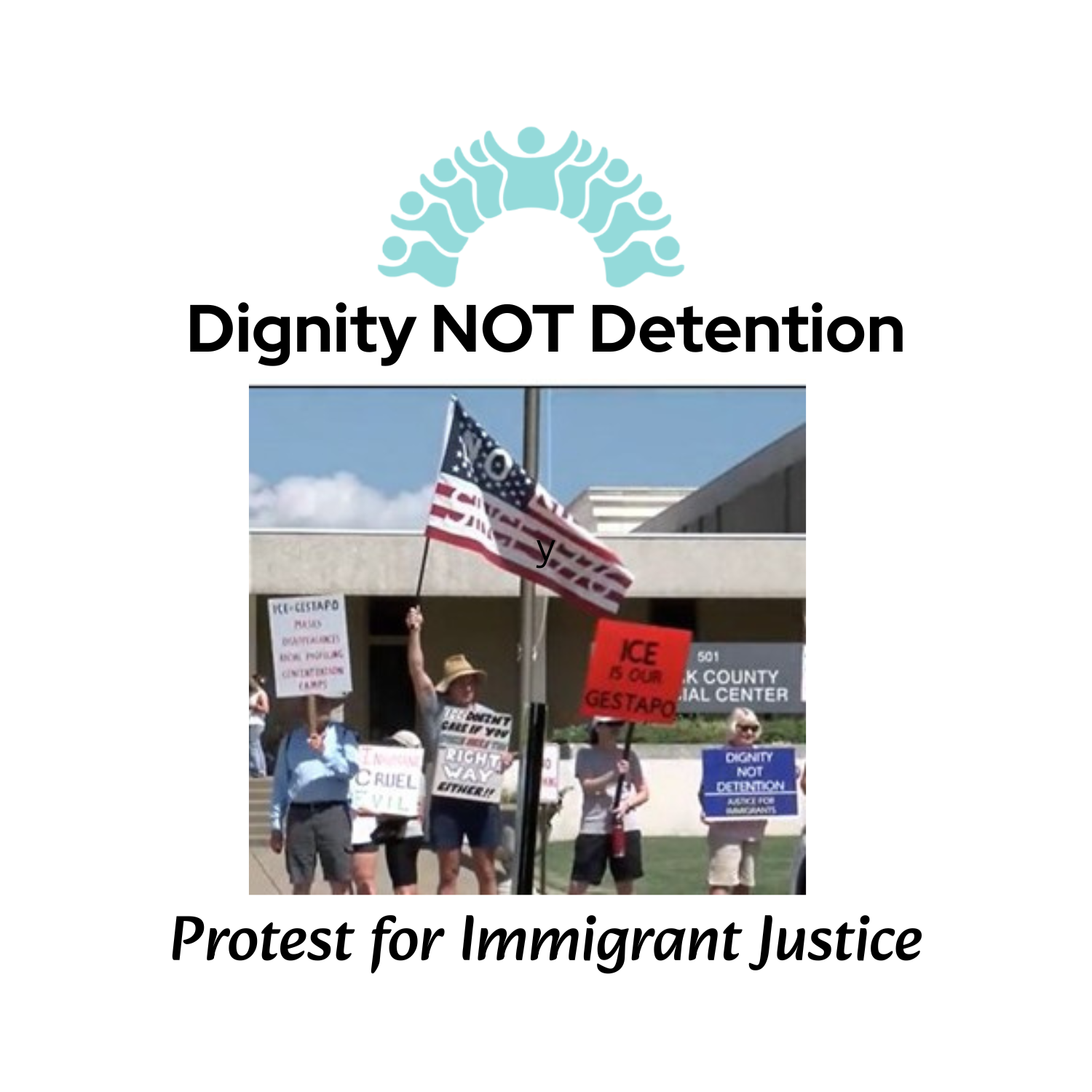 ICE Detained Protest 