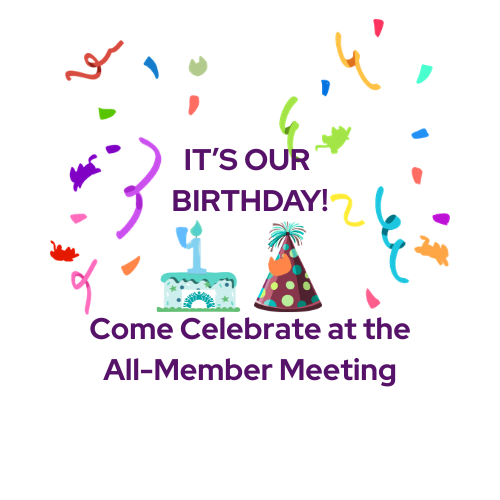 Birthday Celebration! All-Member Meeting