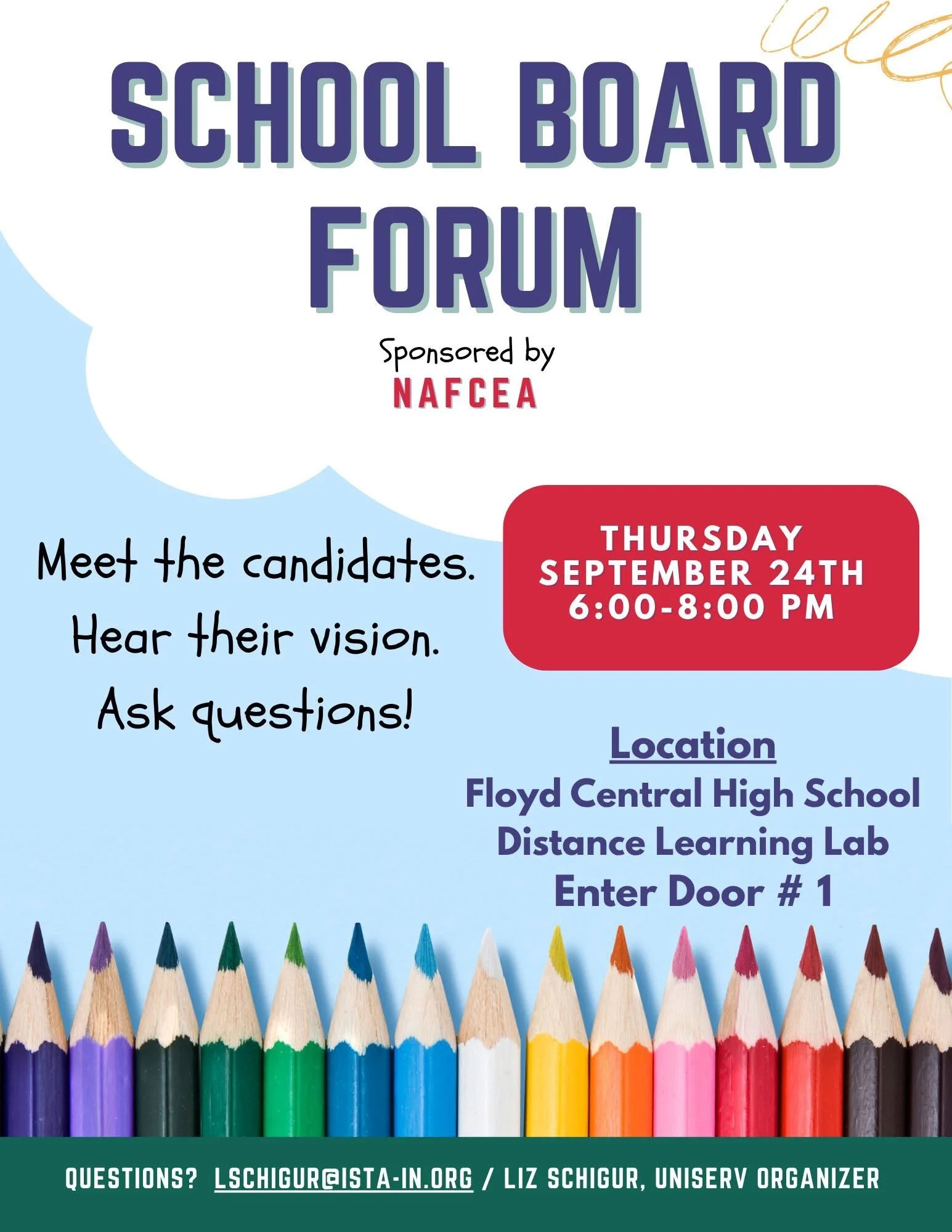 Meet Your Candidates: NAFCEA School Board Forum