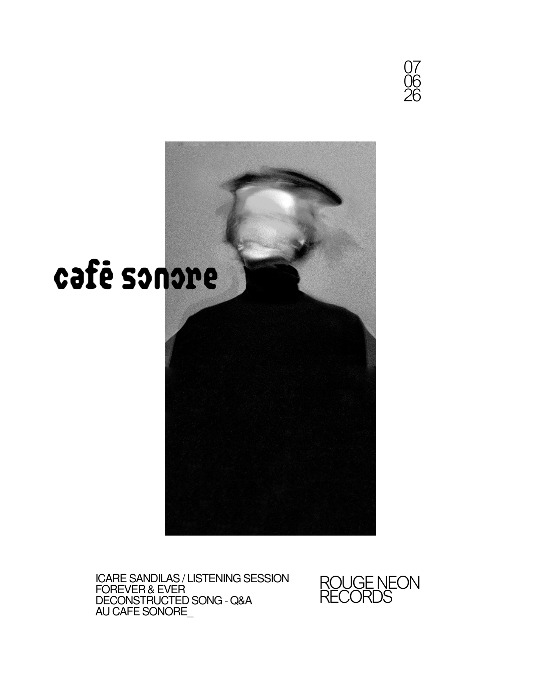 ROUGE NEON RECORDS - RELEASE ICARE SANDILAS