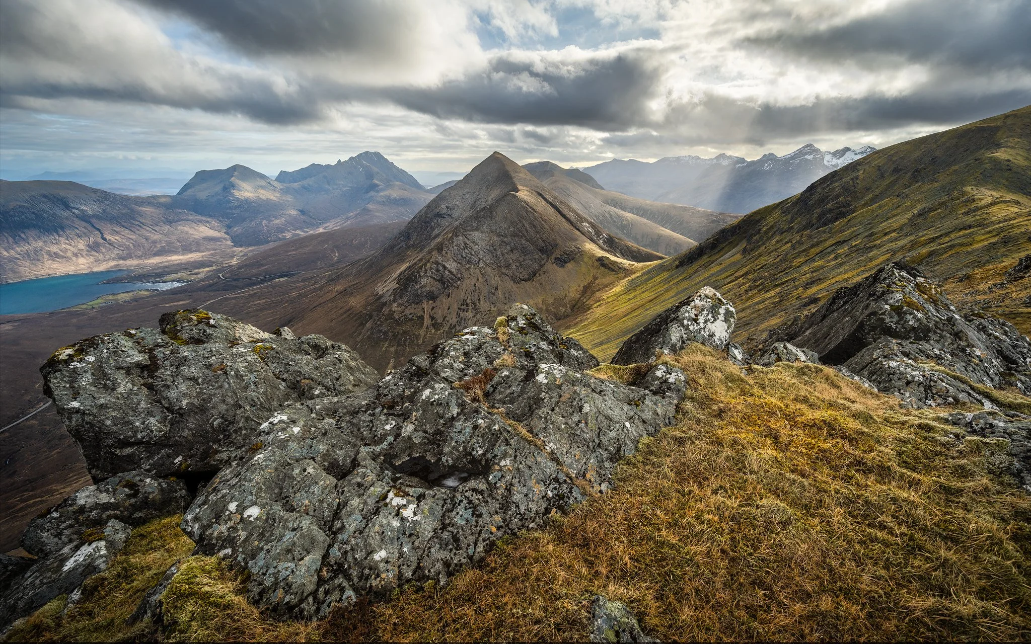 The Red and Black Cuillins on the Isle of Skye