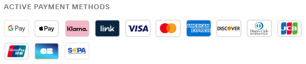 Actice Payment Methods