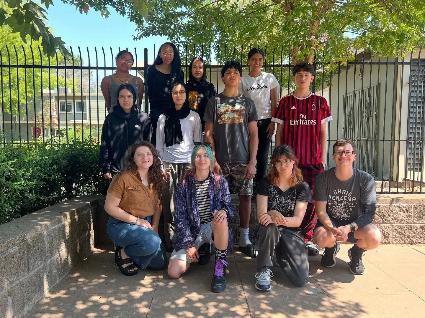 Summer 2025 summer staff and GreenHouse high school interns🌱