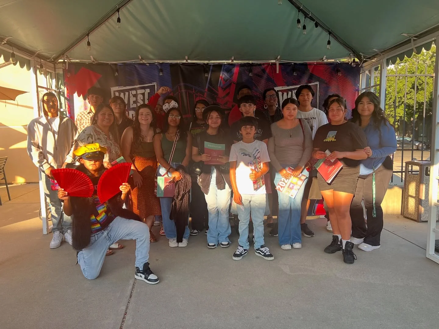 Greenhouse goes to @sacmusicals to watch West Side Story🎭