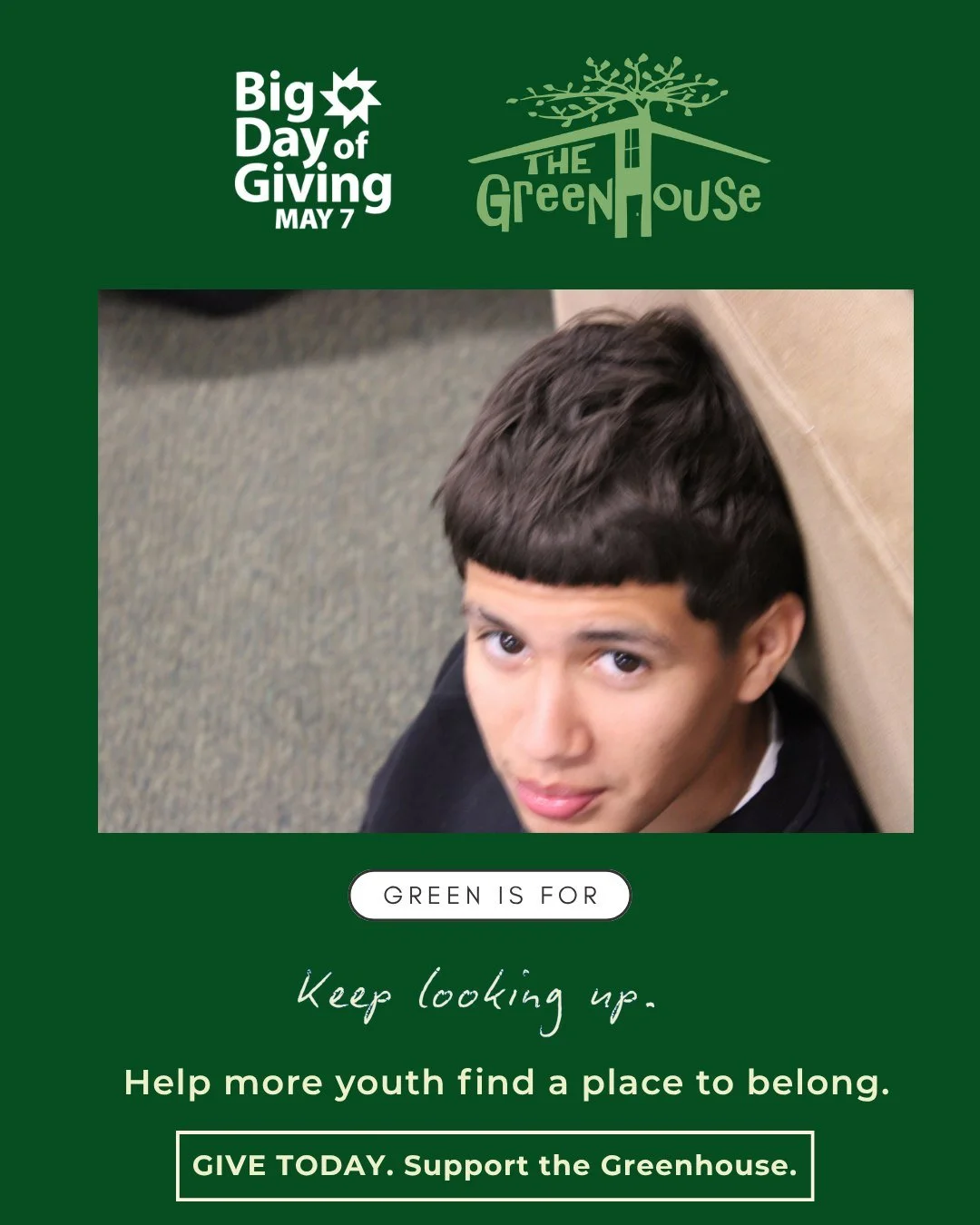 🌟 At our community center, we&rsquo;re helping youth keep looking up. Meet Alex, one of our intern students, and someone who is constantly looking on the bright side of life, regardless of what is up against him. 🌟

Every day, young people walk thr