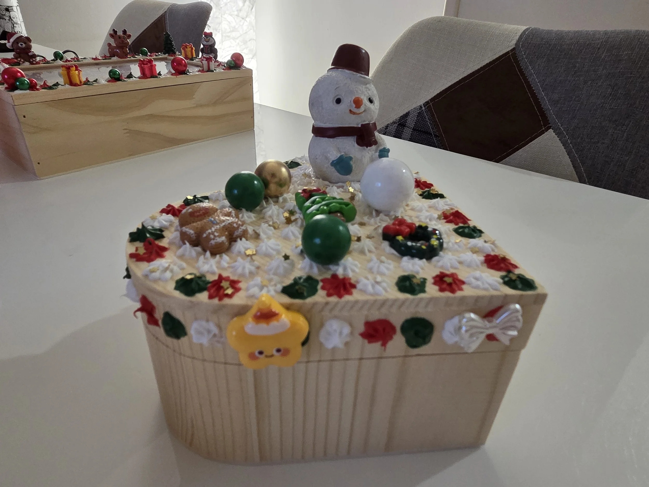 Boîte coeur Noël 2