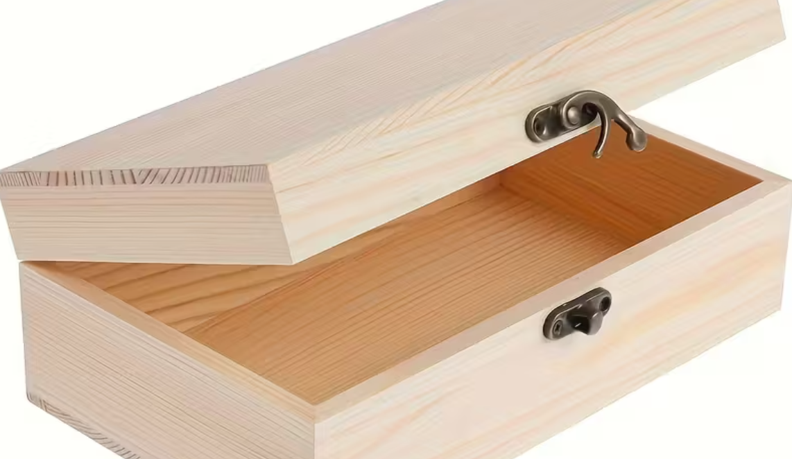 Boîte à bijoux rectangulaire