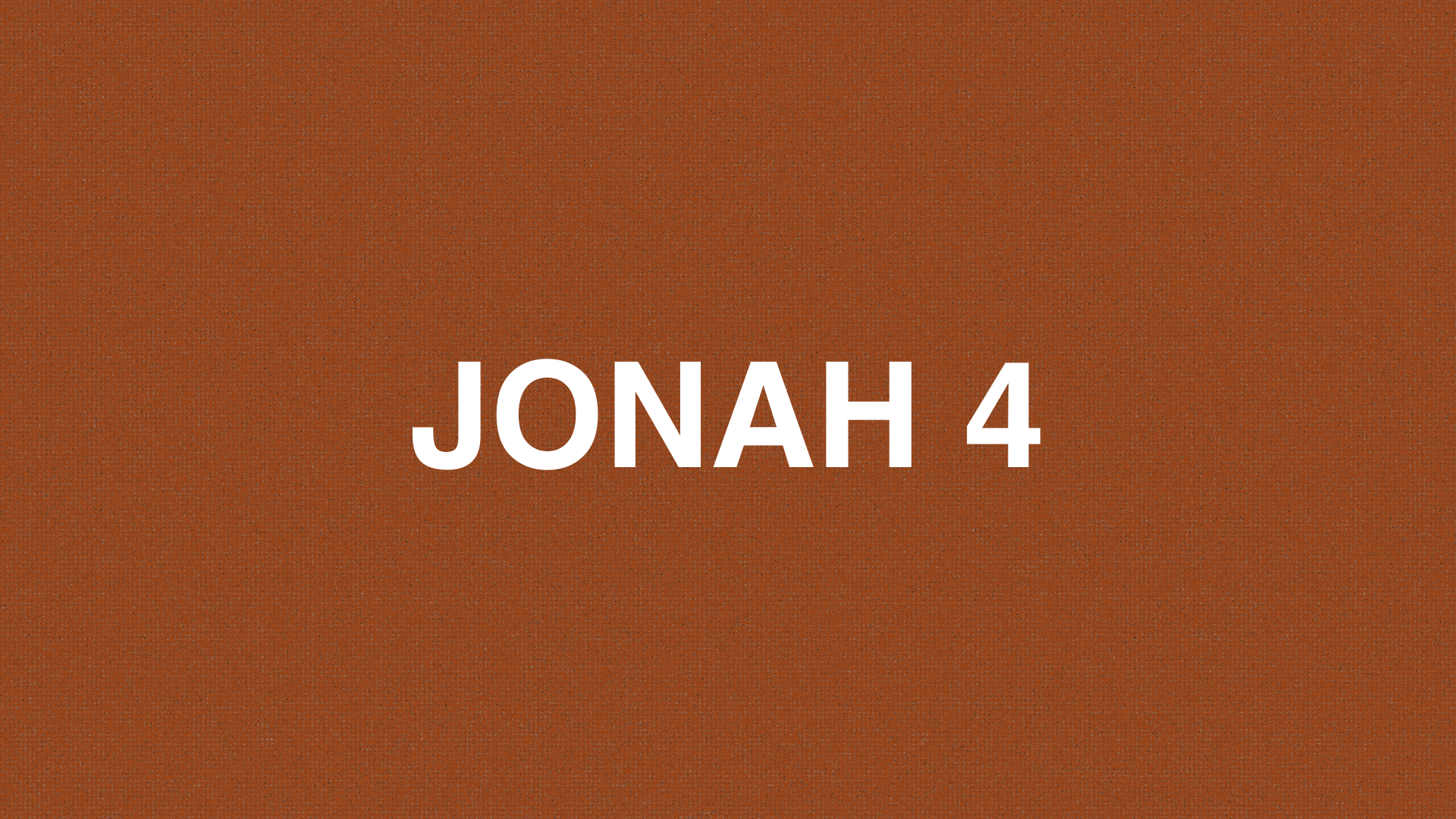       
  
     JONAH 4    1&nbsp; Jonah was greatly displeased and became furious.  2&nbsp; He prayed to the Lord, “Please, Lord, isn’t this what I said while I was still in my own country? That’s why I fled toward Tarshish in the first place.I knew 