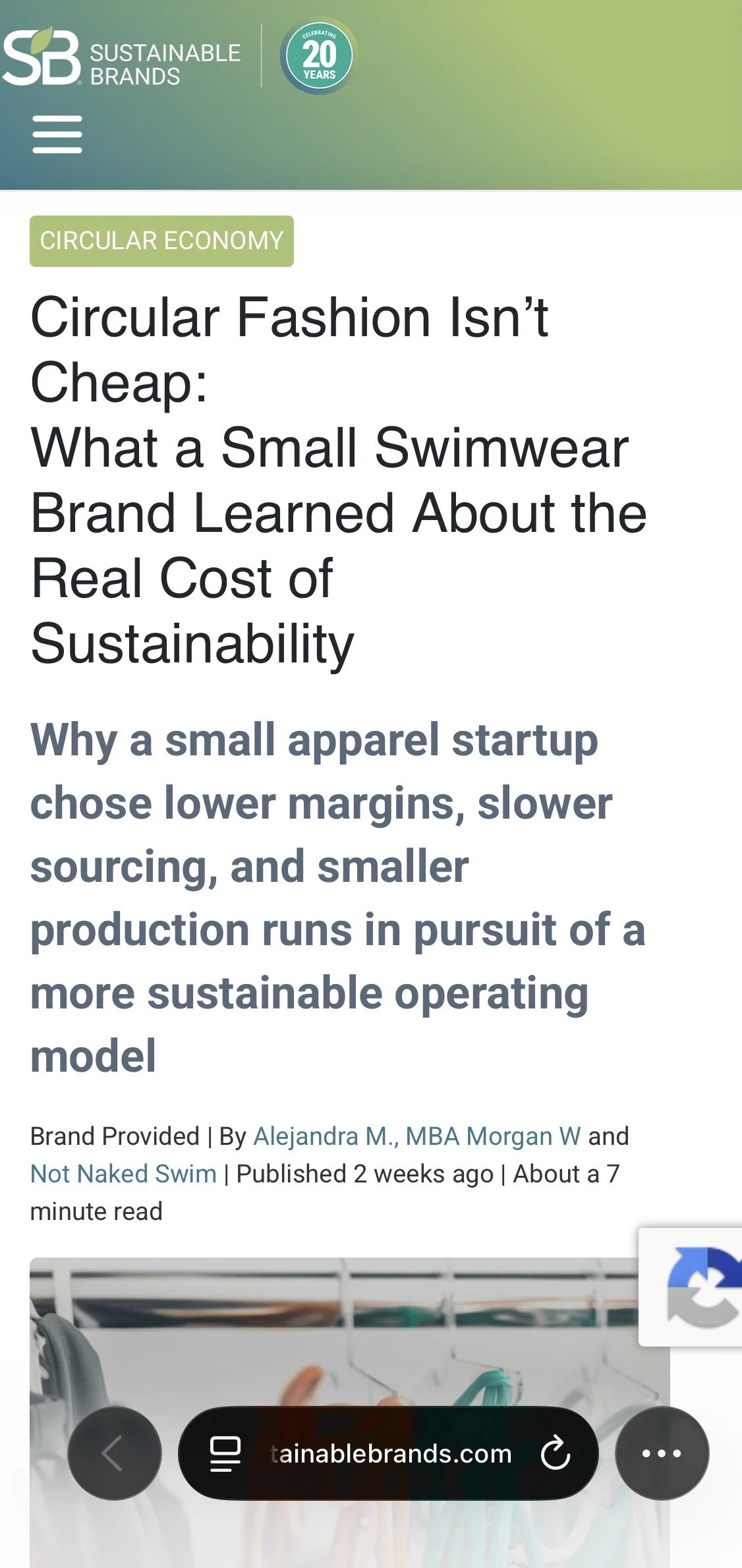 Sustainable Brands July 2026