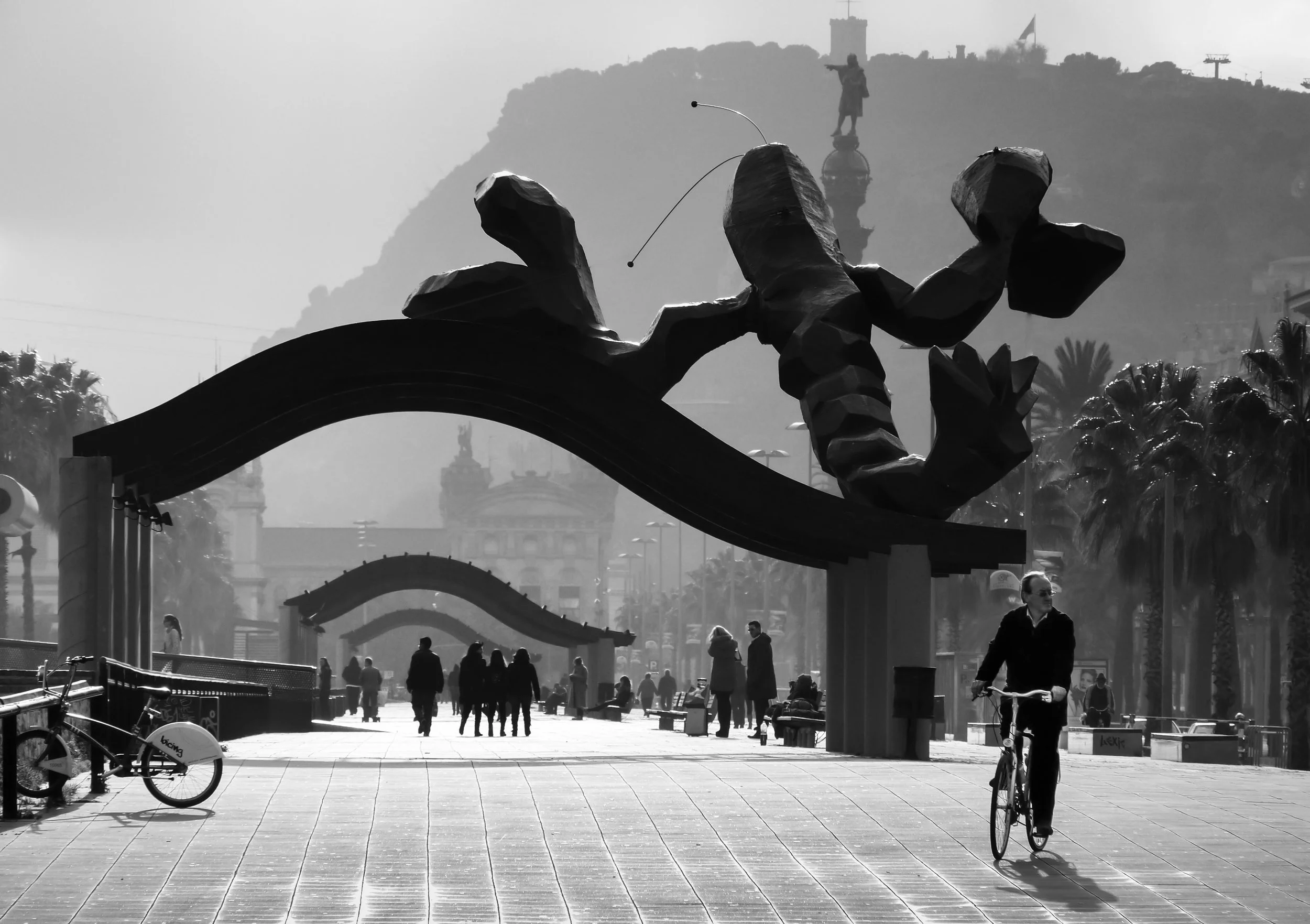 Barcelona promenade