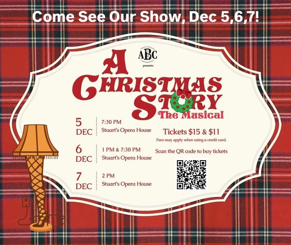 Get tickets at @stuartsoperahouse for this awesome, funny &amp; &hearts;️ Holiday Musical with @theabcplayers