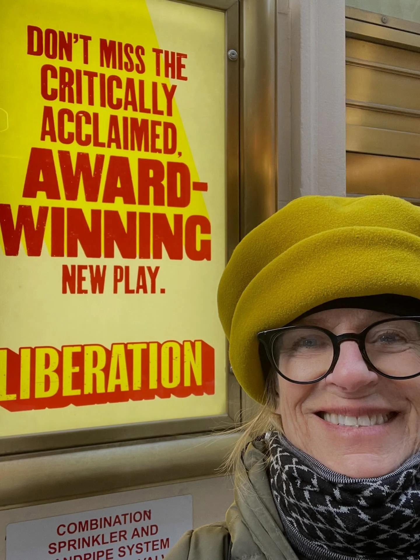 Been wanting to see @liberationbway from day 1- @dmichaelodell &amp; I were talking about it this weekend and I had a it&rsquo;s now or never moment, gathered up my points, cleared it with my directors &amp; came to see it before it closes on Sunday.