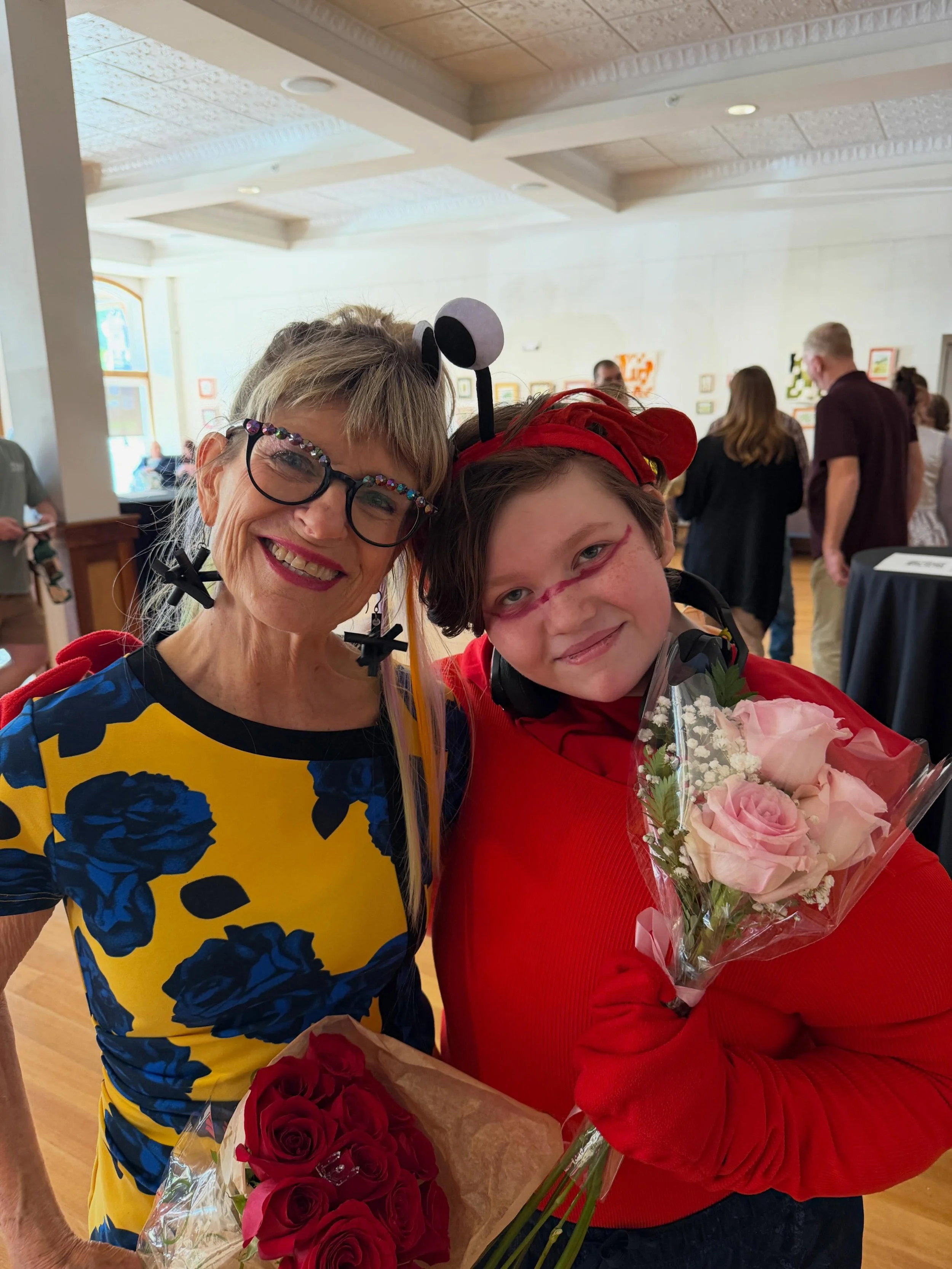 It&rsquo;s a wrap @thespongebobmusical with @theabcplayers at @stuartsoperahouse!  Wish I got pics with All the awesome cast &amp; crew who made this magic!  Happy my sister snapped shots with Larry the Lobster (Kira), SpongeBob @varnerjacobs, Patchy