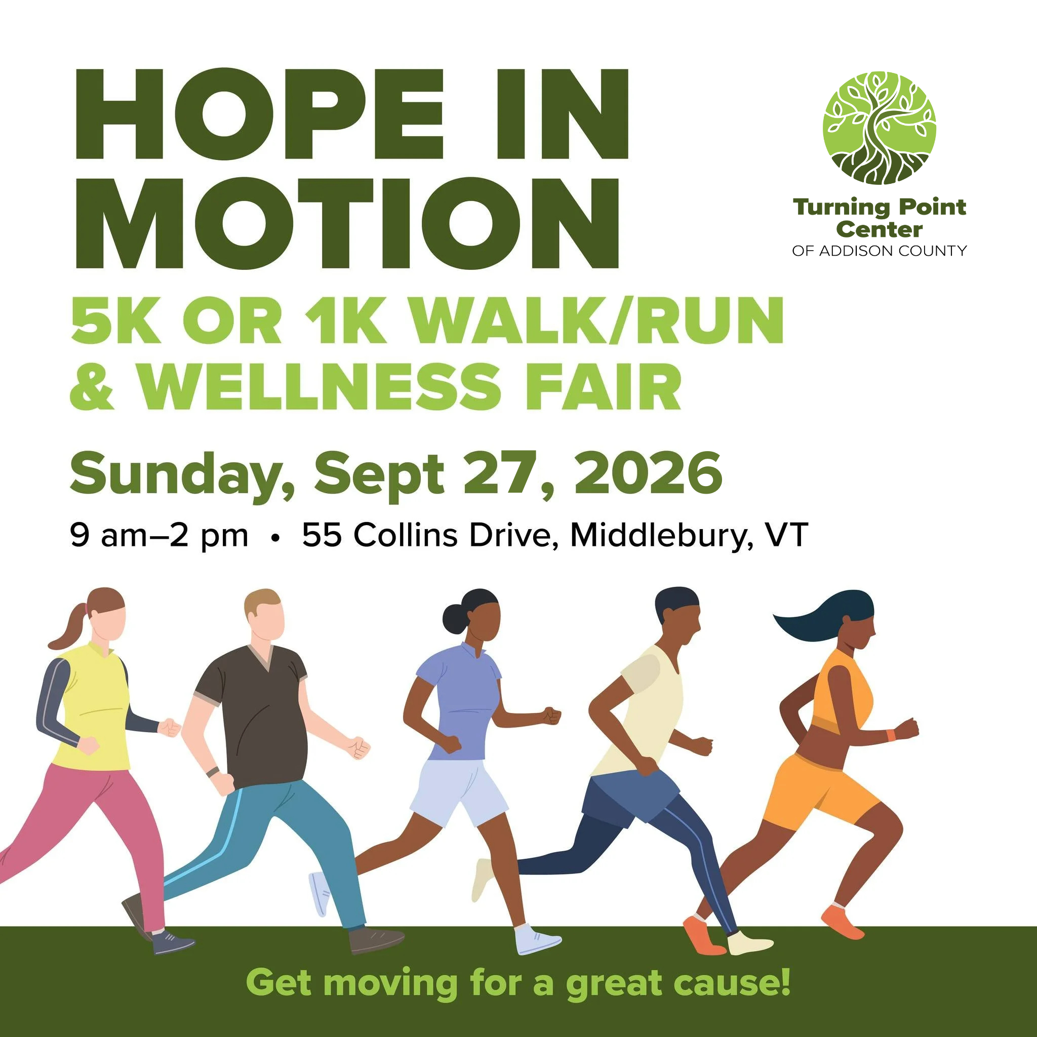 Hope in Motion 5K & 1K Run: A Celebration of Recovery and Community