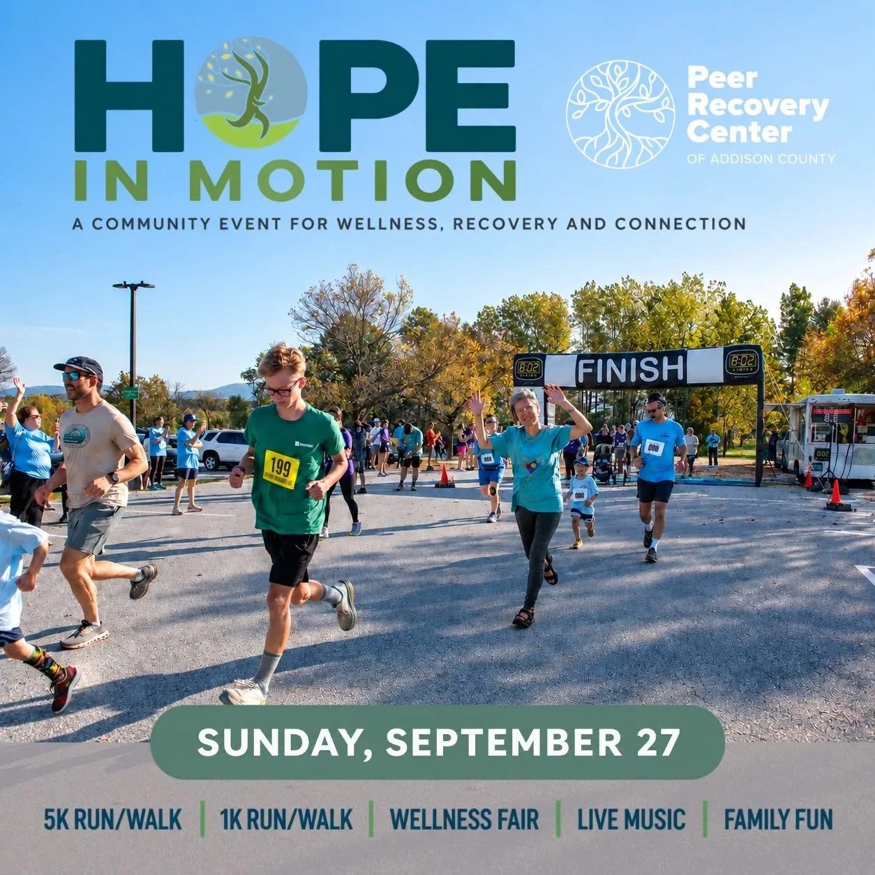Hope in Motion 5K & 1K Run: A Celebration of Recovery and Community