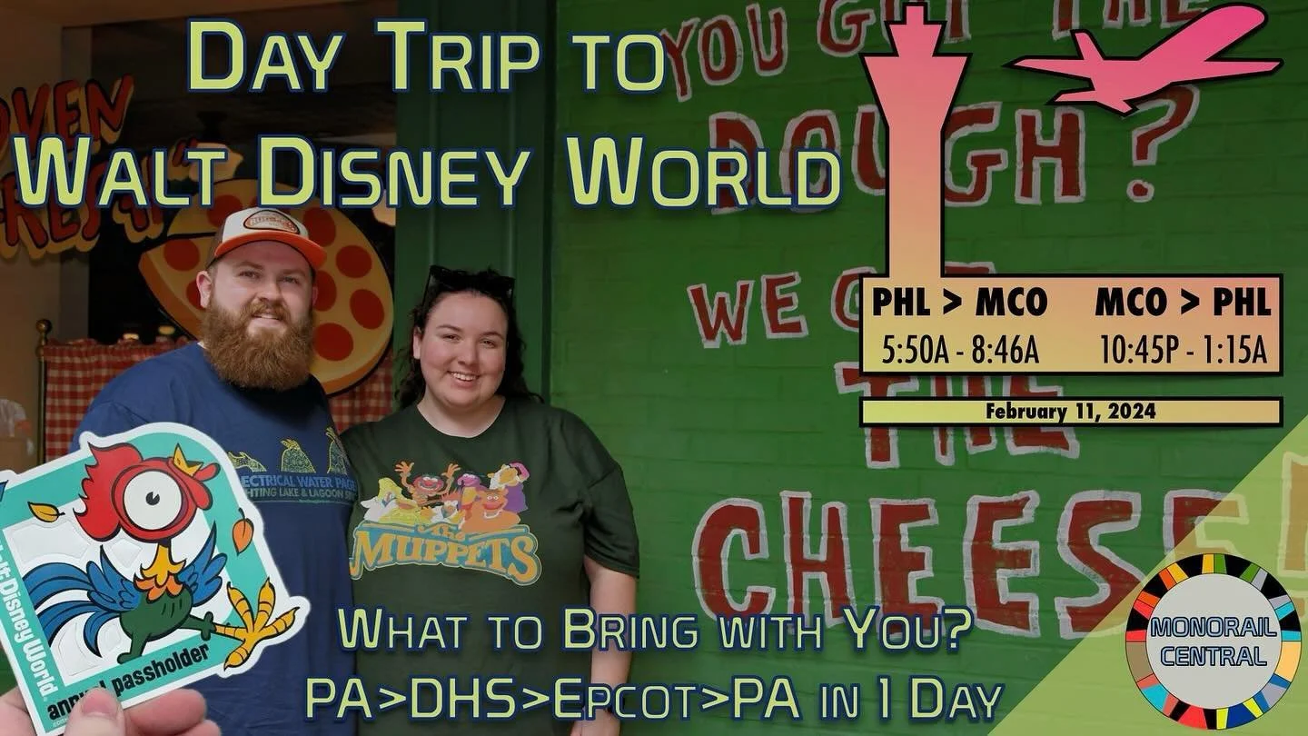 We took a day trip to Disney World! Watch the video below!

https://youtu.be/R3BYwznfNVg

#disney #disneyworld #waltdisneyworld #wdw #daytrip #epcot #hollywood #studios #hollywoodstudios #orlando #philly #monorail #figment #starwars #toystory #disney