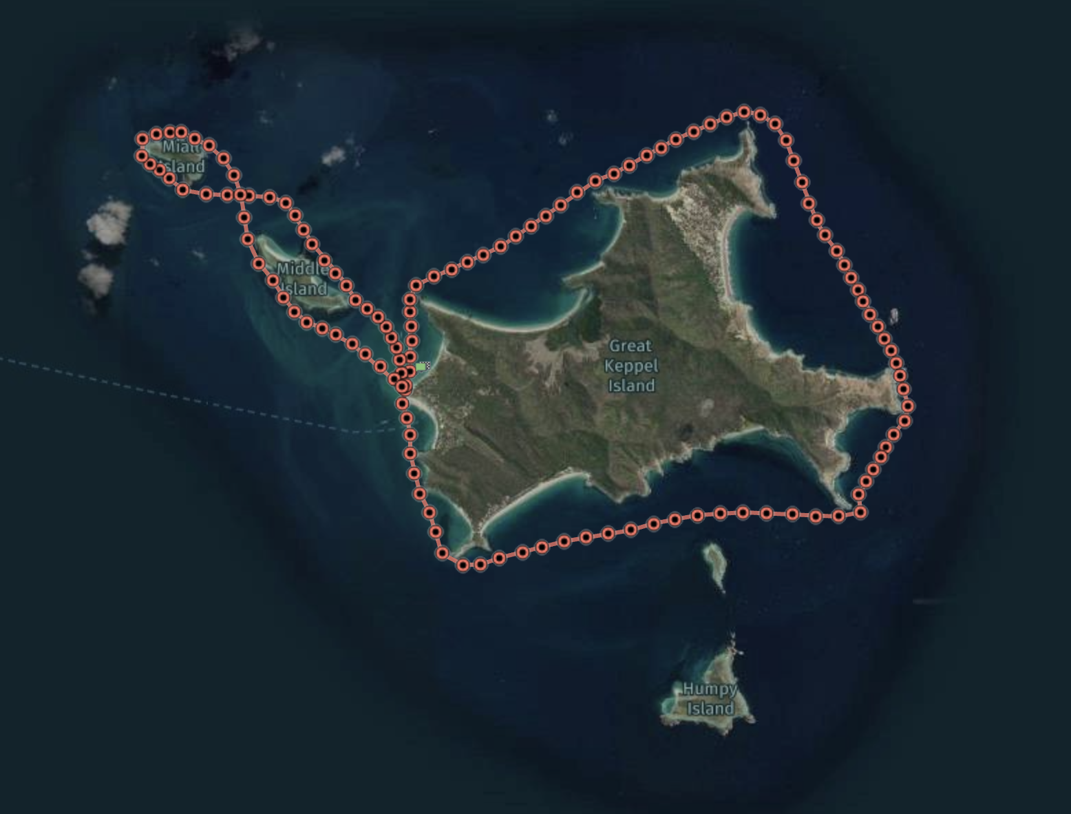 Navigation of unknown