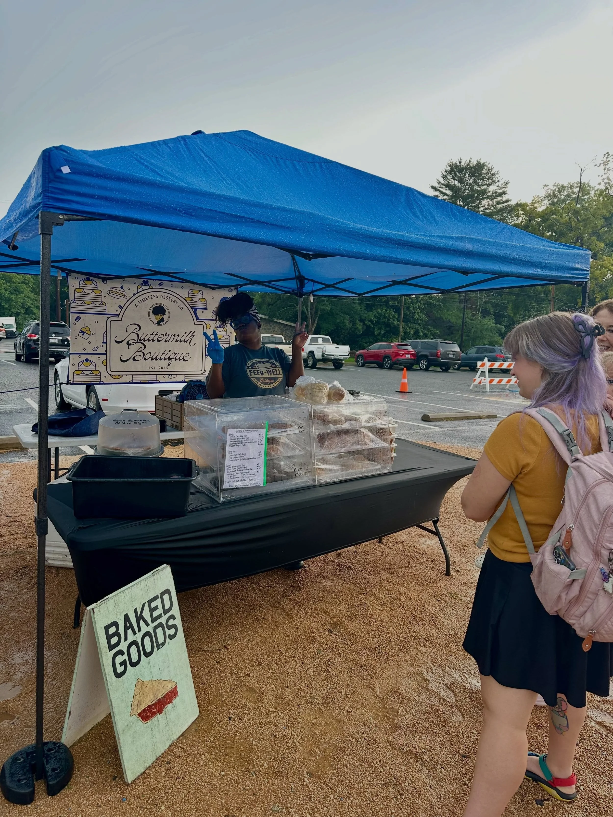 🌧️ Market update: We&rsquo;re semi-cancelled today due to lightning.

Several of our vendors had to leave because of the weather, but we still have vendors here who would really appreciate your business!

As of this post:
&bull; Thistle Draw Farm
&b