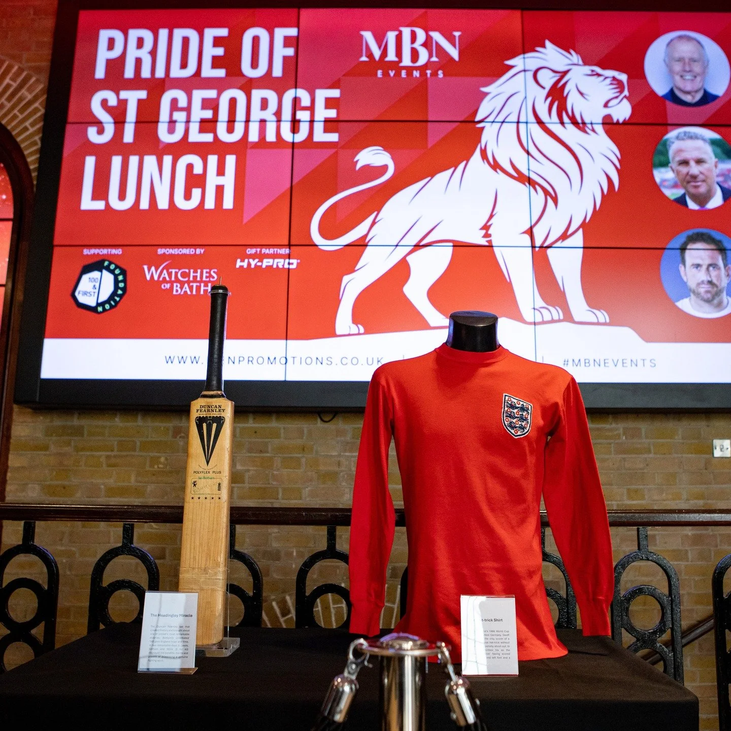 A slightly belated Happy New Year from MBN Events!

2025 marked a fantastic year for us and the first full year of running MBN under the new ownership.

We began with our Pride of St George lunch (400 guests) in April with Lord Ian Botham, Sir Geoff 