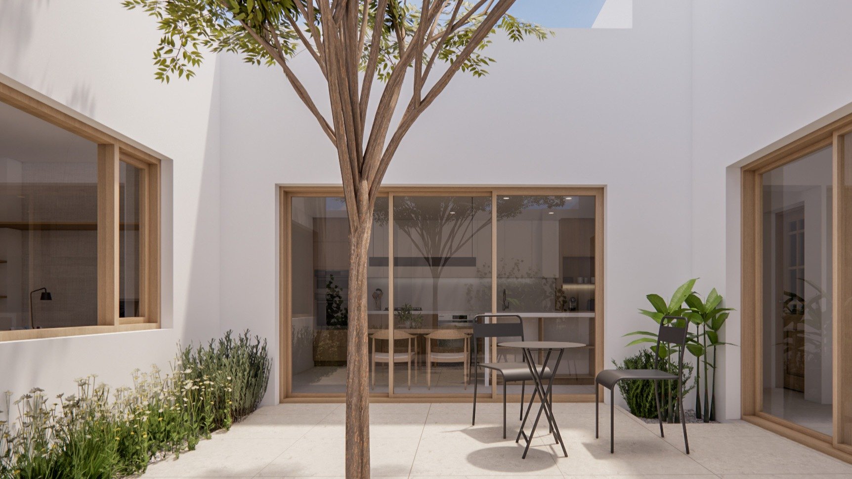 Antes I Despu&eacute;s 
Reforma &Aacute;ngel Brunel

Estas im&aacute;genes reflejan c&oacute;mo una reforma integral puede transformar por completo una casa: espacios amplios, mucha iluminaci&oacute;n y una modernizaci&oacute;n total de cada ambiente