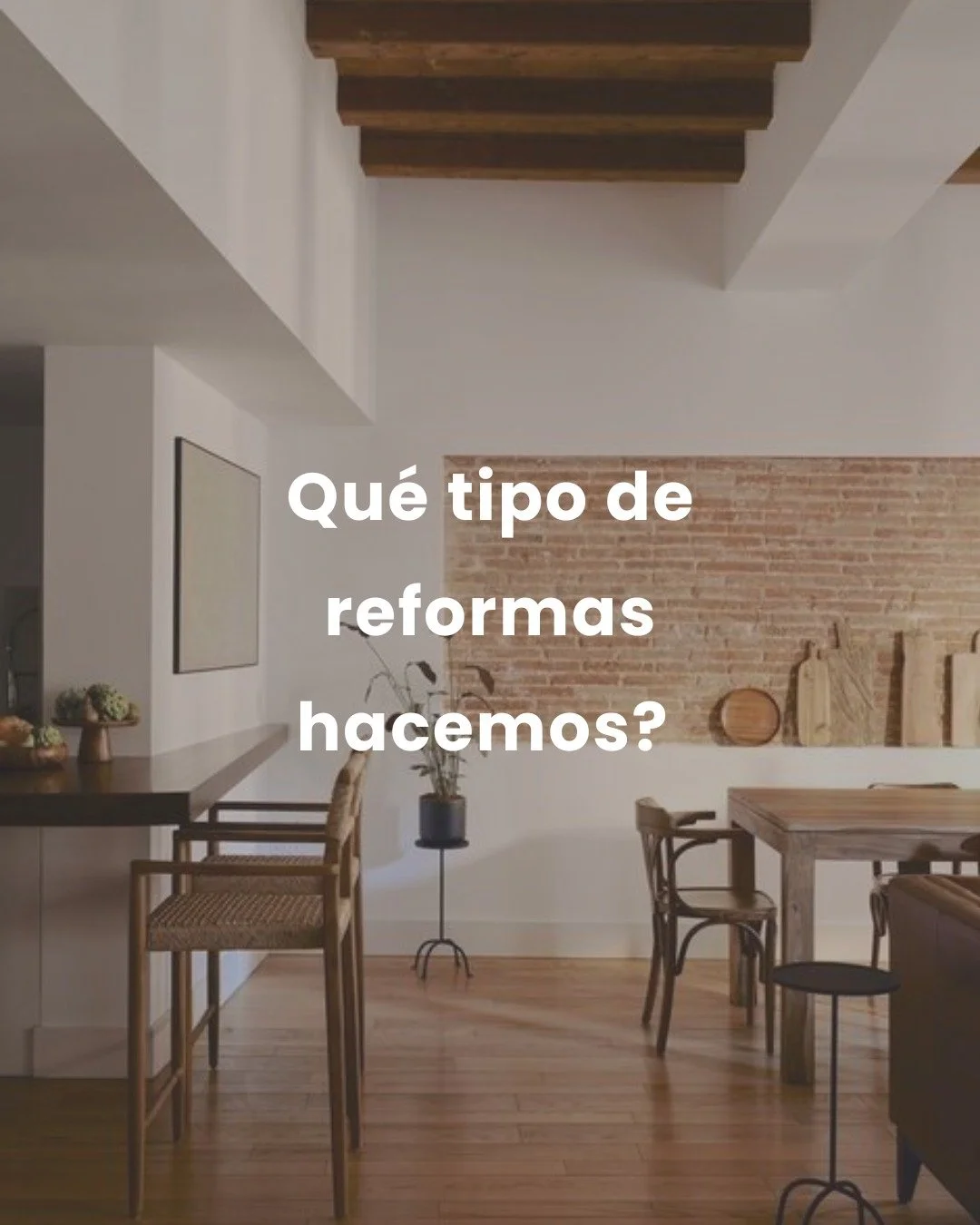 Qu&eacute; tipo de reforma necesita tu casa?

Integral o parcial ? 

Comentanos ❤