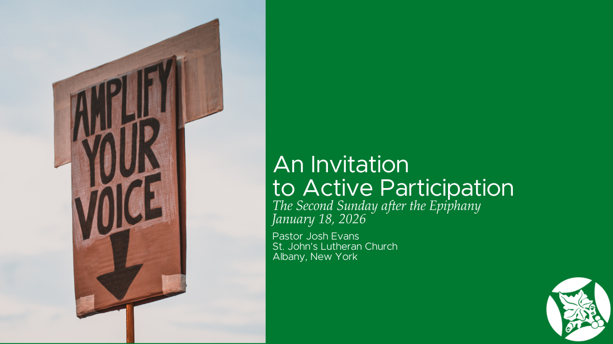 An Invitation to Active Participation