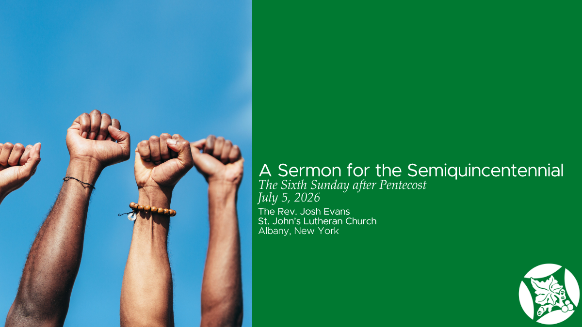 A Sermon for the Semiquincentennial