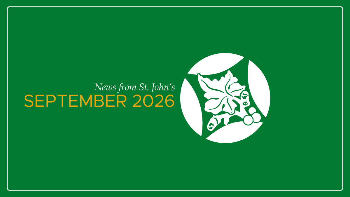 News from St. John’s - September 2026