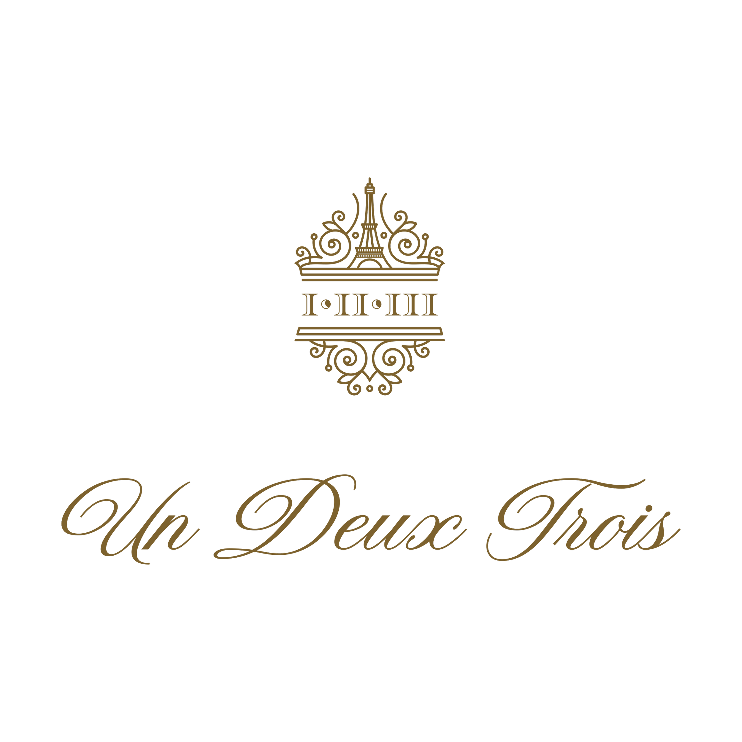 Un Deux Trois Cafe Logo