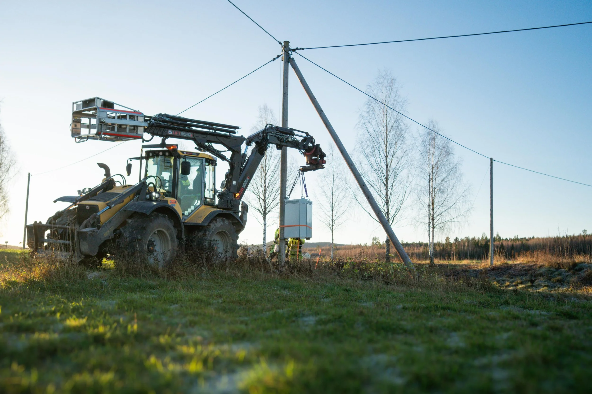 Pilotprojekt: Dala energi installerar spänningsreglering