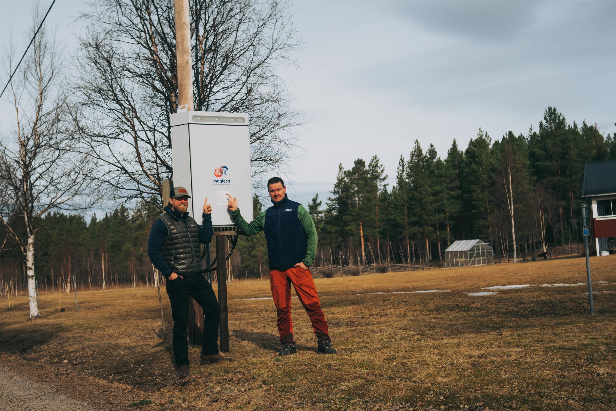 Innovativ teknik stärker elnätet i Vemhån