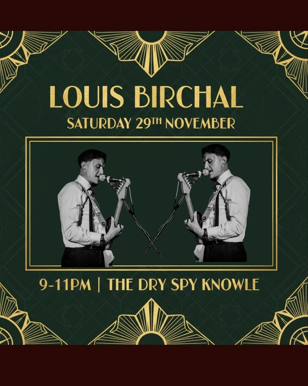 LOUIS BRIRCHALL SATURDAY 29TH