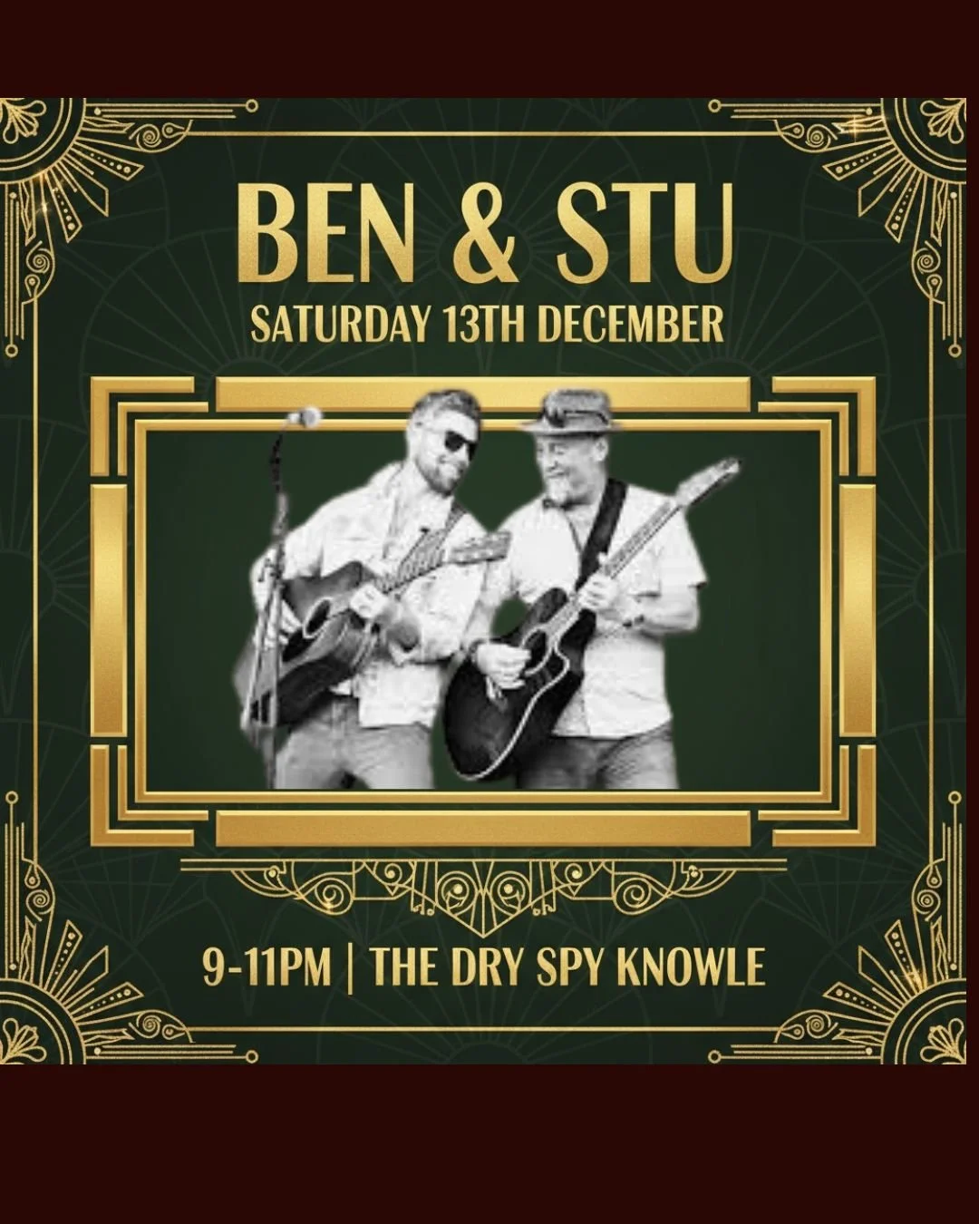 Ben & Stu Saturday 13th December