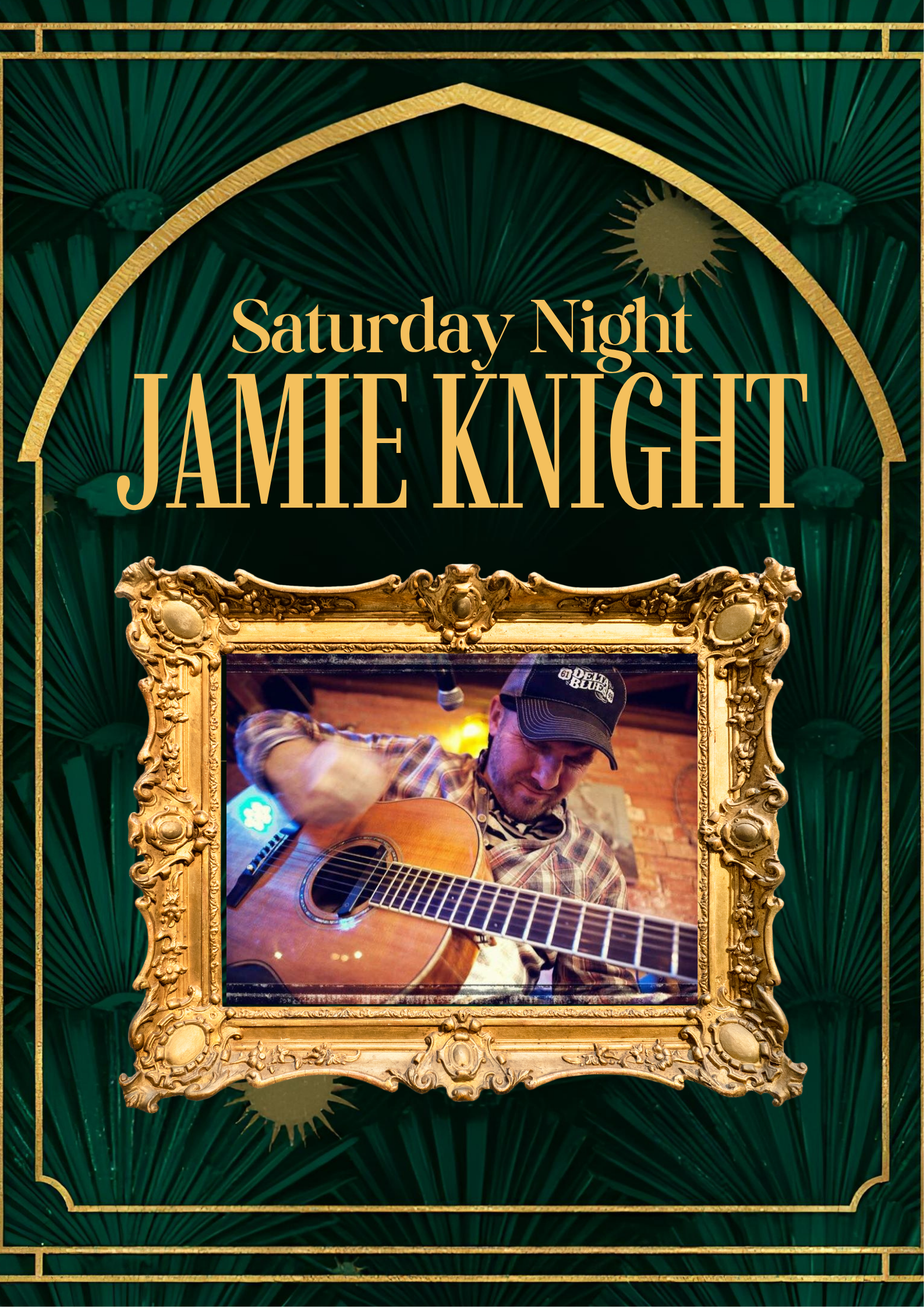 Jamie Knight Saturday 27th 