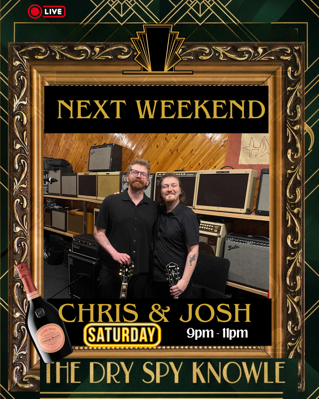 JOSH HARPER &amp; CHRIS HUDSON LIVE