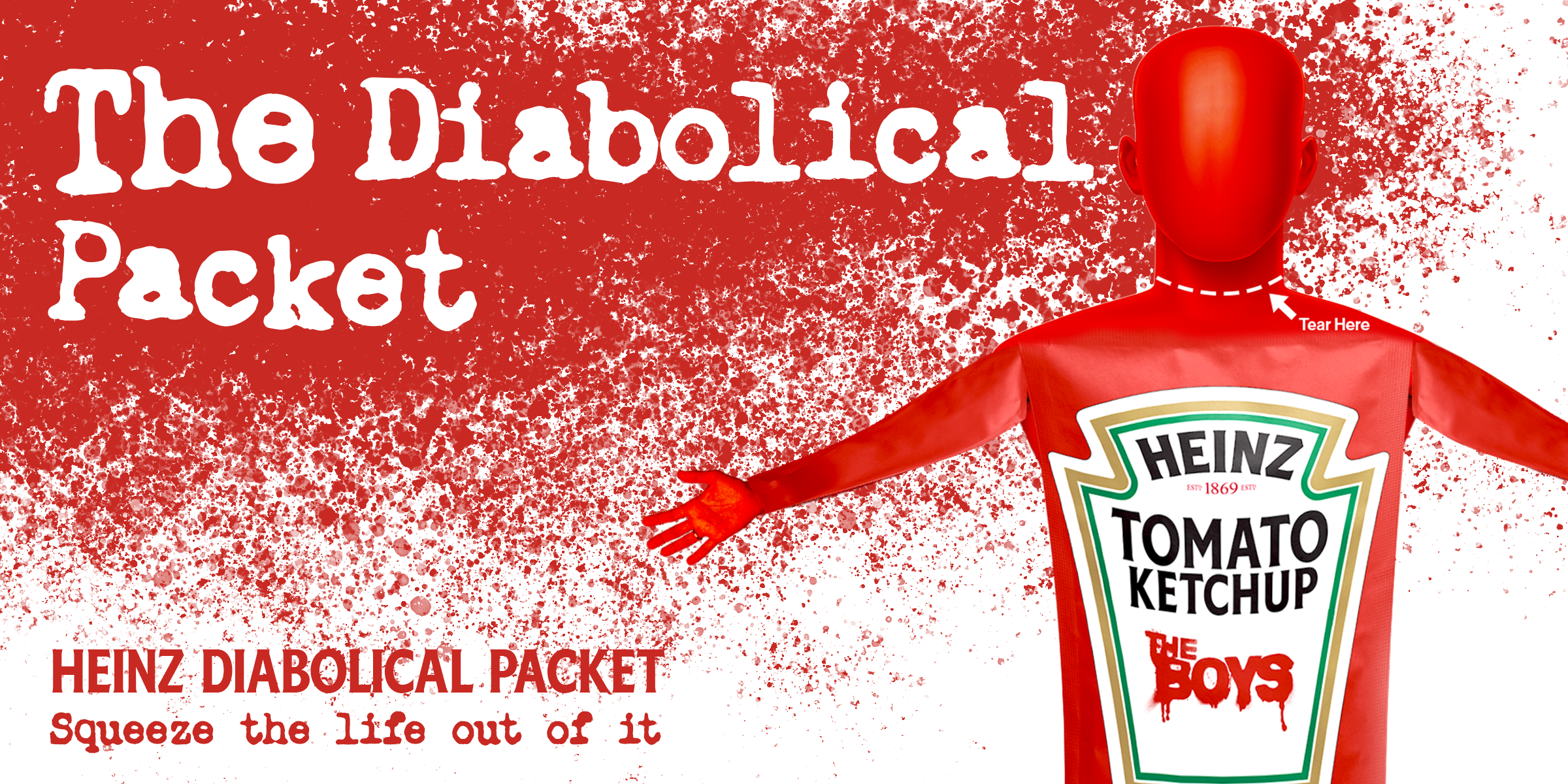 The Boys x Heinz Ketchup: The Diabolical Packet