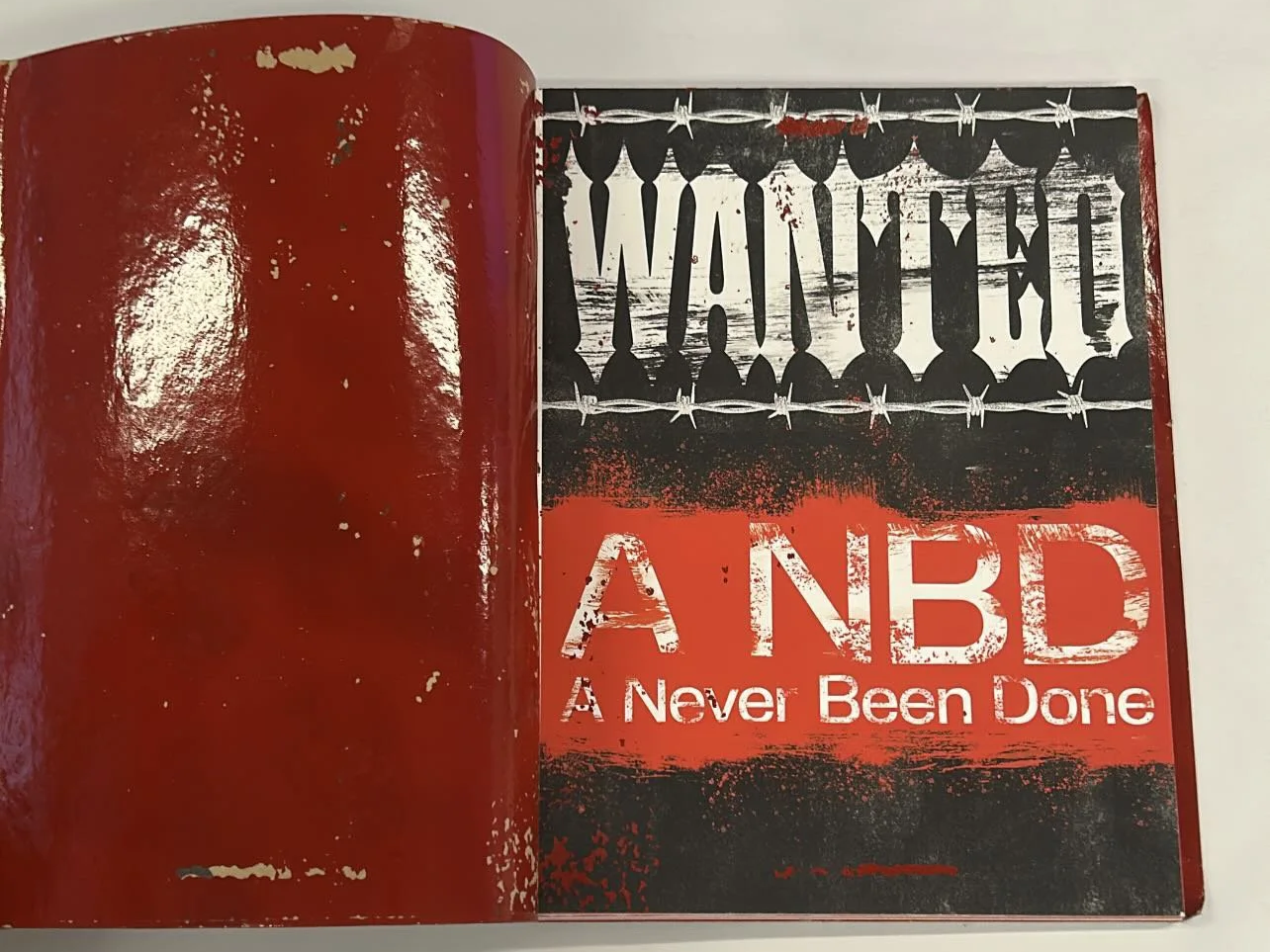 Book Made of Griptape