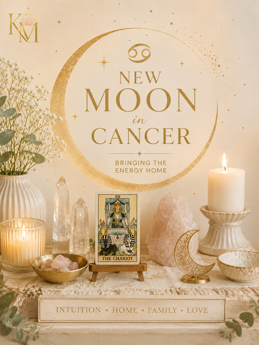 New moon in Cancer