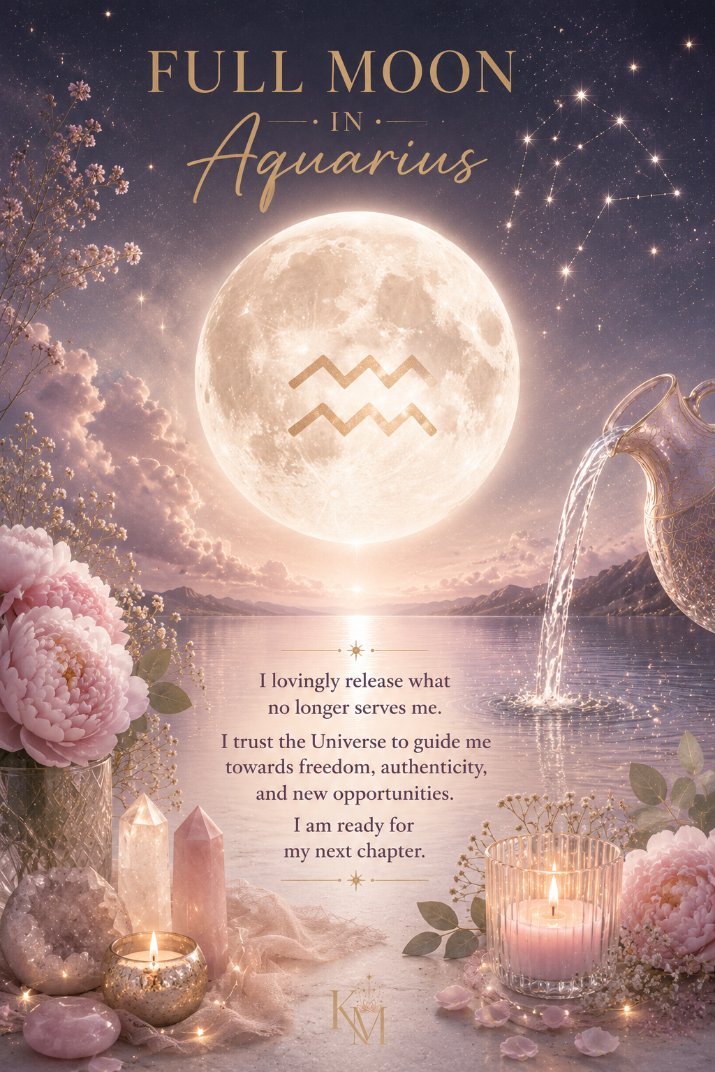 Full Moon in Aquarius 