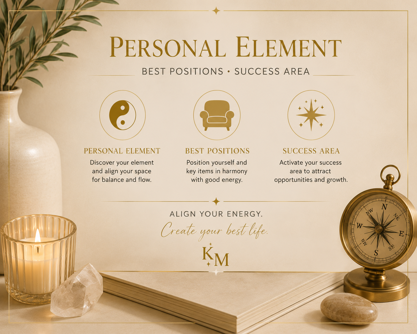 Personal Element, Special Tarot card and Success area