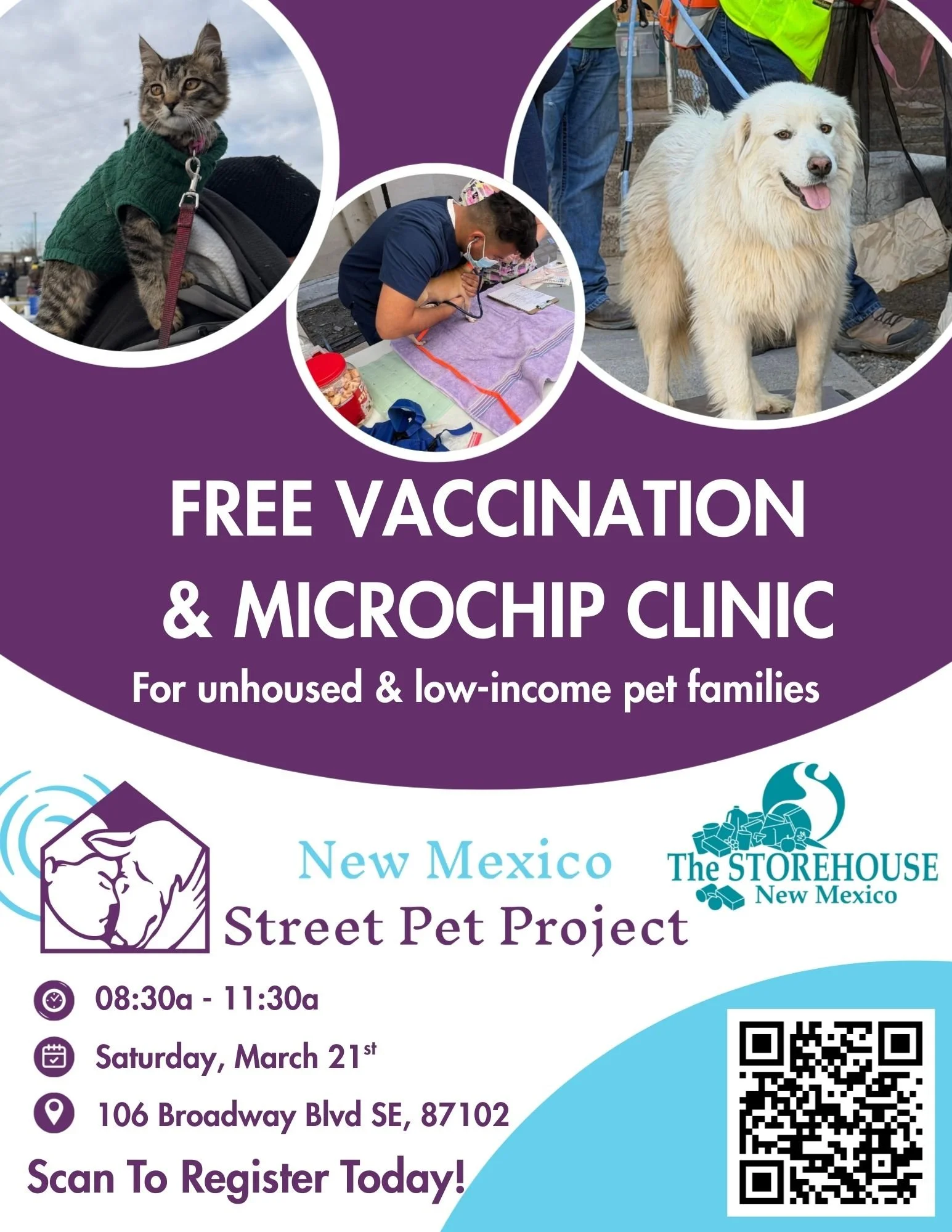 Free Vaccination &amp; Microchip Clinic